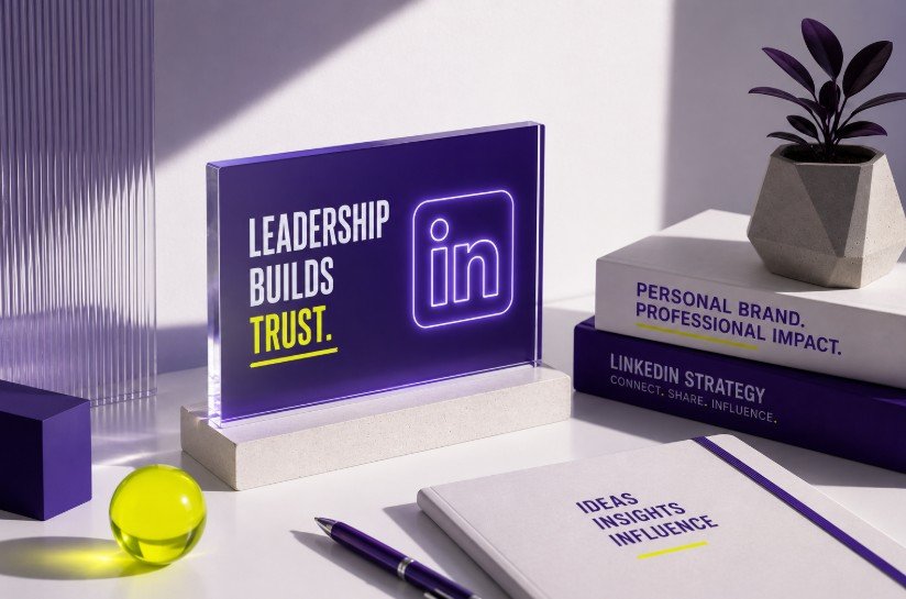 Founder led content on linkedin